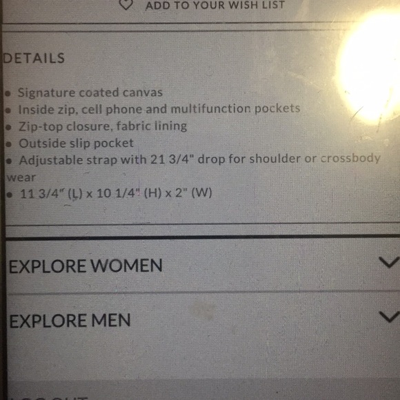 Official Coach File Bag Brand New With Tag - Picture 8 of 8